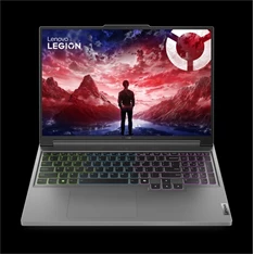 Lenovo Legion Slim 5 16AHP9 laptop (16"WQXGA/AMD AI Ryzen 7 8845HS/RTX 4060 8GB/16GB RAM/512GB/FreeDOS) - szürke