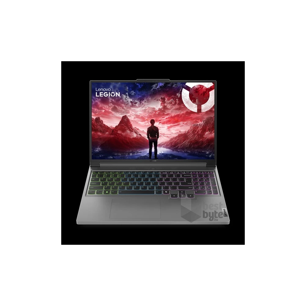 Lenovo Legion Slim 5 16AHP9 laptop (16"WQXGA/AMD AI Ryzen 7 8845HS/RTX 4060 8GB/16GB RAM/512GB/FreeDOS) - szürke
