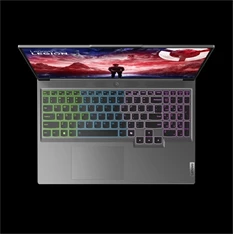 Lenovo Legion Slim 5 16AHP9 laptop (16"WQXGA/AMD AI Ryzen 7 8845HS/RTX 4060 8GB/16GB RAM/512GB/FreeDOS) - szürke