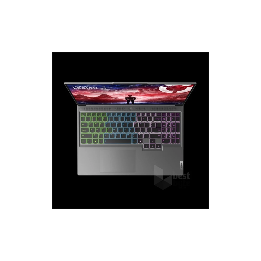 Lenovo Legion Slim 5 16AHP9 laptop (16"WQXGA/AMD AI Ryzen 7 8845HS/RTX 4060 8GB/16GB RAM/512GB/FreeDOS) - szürke