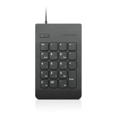 Lenovo Numeric Keypad Gen II USB fekete vezetékes numerikus billentyűzet
