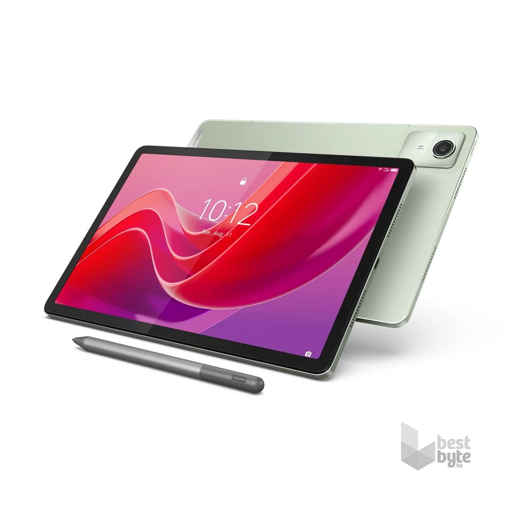 Lenovo Tab M11 TB330XU 11" 4/128GB zöld Wi-Fi + LTE tablet + toll és tok