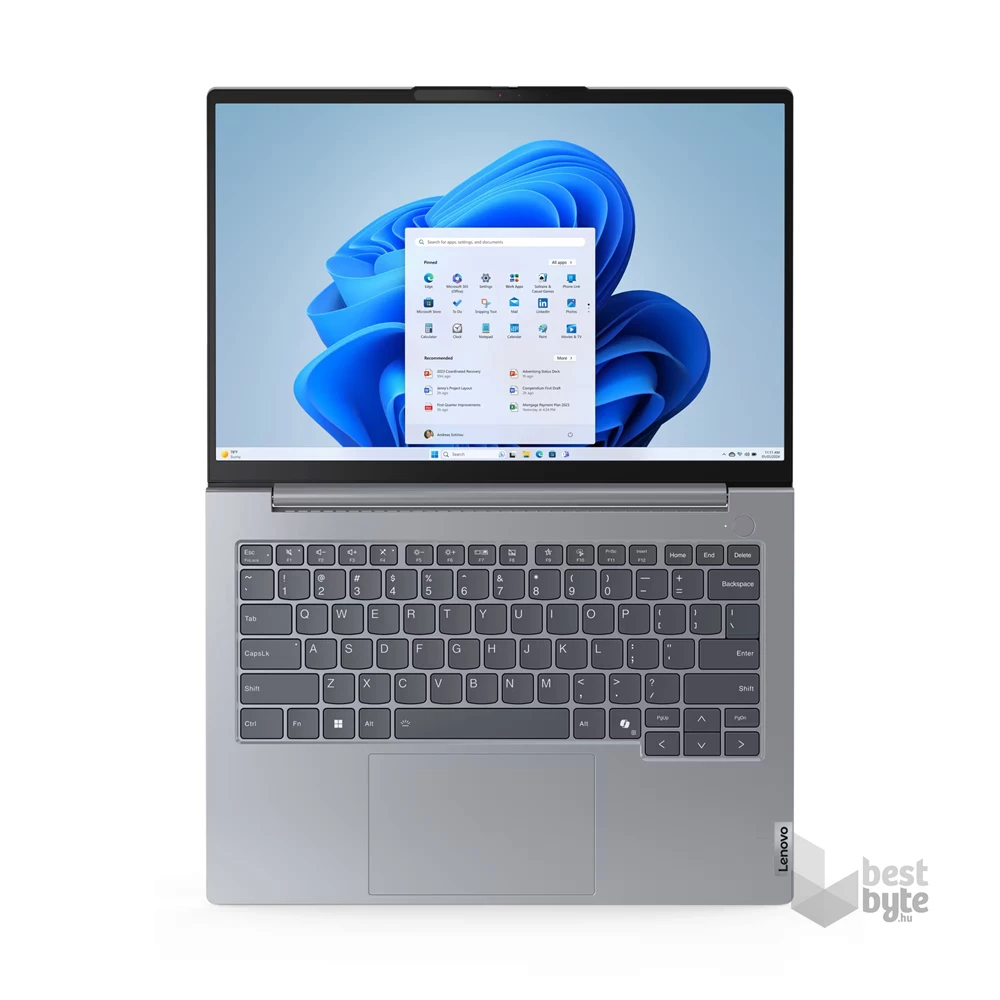 Lenovo ThinkBook 14 G7 IML laptop (14"WUXGA/Intel Core Ultra 5 125U/Int.VGA/16GB RAM/512GB/FreeDOS) - szürke
