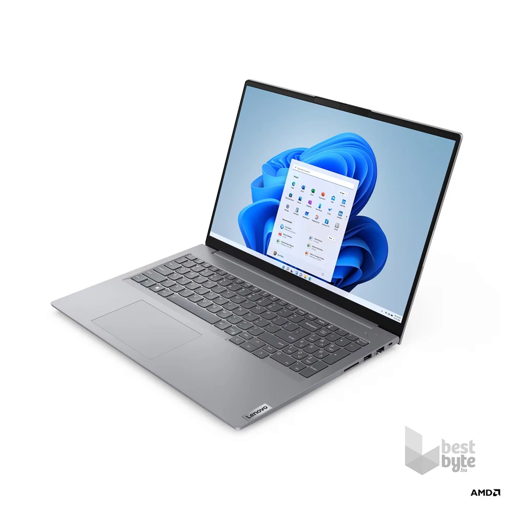 Lenovo ThinkBook 16 G6 21KK007SHV laptop (16"WUXGA/AMD Ryzen 5 7430U/Int.VGA/16GB RAM/512GB) - szürke