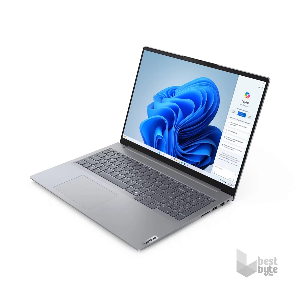 Lenovo ThinkBook 16 G7 ARP laptop (16"WUXGA/AMD Ryzen 7 7735HS/Int.VGA/32GB RAM/512GB/FreeDOS) - szürke