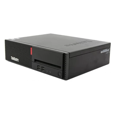 Lenovo ThinkCentre M910S SFF/i5-7500/8GB/256GB SSD/Win10 Pro/fekete asztali számítógép (Használt A+)