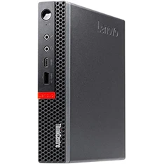 Lenovo ThinkCentre M920x Micro/i5-9th/16GB/256GB SSD/Win Pro COA/fekete asztali számítógép (Használt A+)
