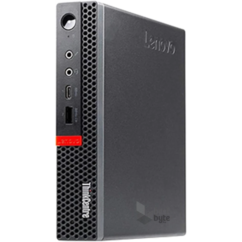 Lenovo ThinkCentre M920x Micro/i5-9th/16GB/256GB SSD/Win Pro COA/fekete asztali számítógép (Használt A+)