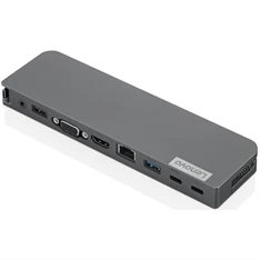 Lenovo ThinkPad 40AU0065EU 65W USB-C Mini Dock fekete dokkoló