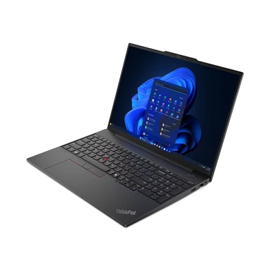 Lenovo ThinkPad E16 G2 laptop (16"WUXGA/Intel Core Ultra 7-155H/Int.VGA/16GB RAM/1TB/FreeDOS) - fekete