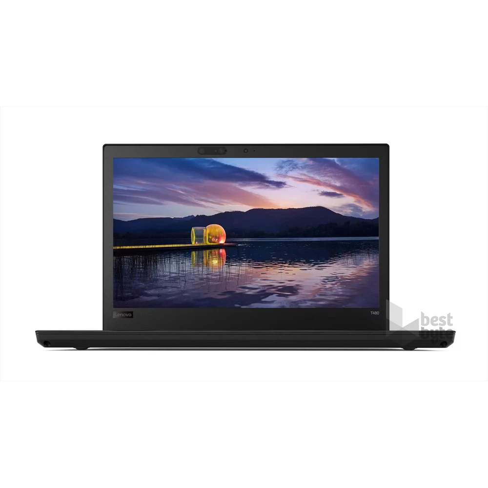 Lenovo ThinkPad T480 laptop (14,1"FHD Touch/i5-8250U/Int.VGA/16GB/256GB/Win11 Pro COA/Használt A+,felújított) fekete