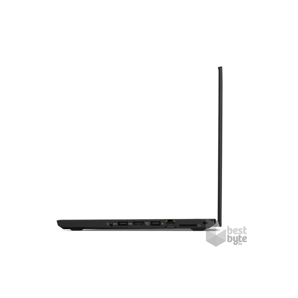 Lenovo ThinkPad T480 laptop (14,1"FHD Touch/i5-8250U/Int.VGA/16GB/256GB/Win11 Pro COA/Használt A+,felújított) fekete