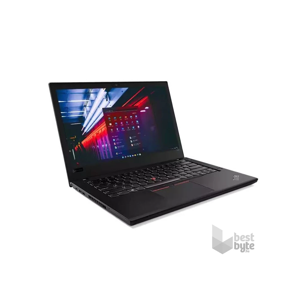 Lenovo ThinkPad T480 laptop (14,1"FHD Touch/i5-8250U/Int.VGA/16GB/256GB/Win11 Pro COA/Használt A+,felújított) fekete