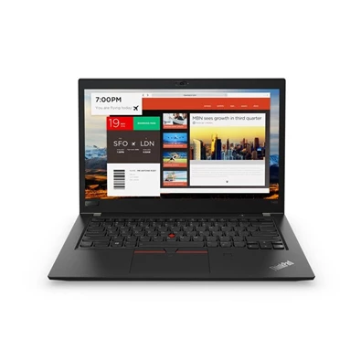 Lenovo ThinkPad T480s laptop (14,1"FHD/Intel Core i5-8gen/Int.VGA/12GB/256GB/Win11 Pro/Használt A) - fekete