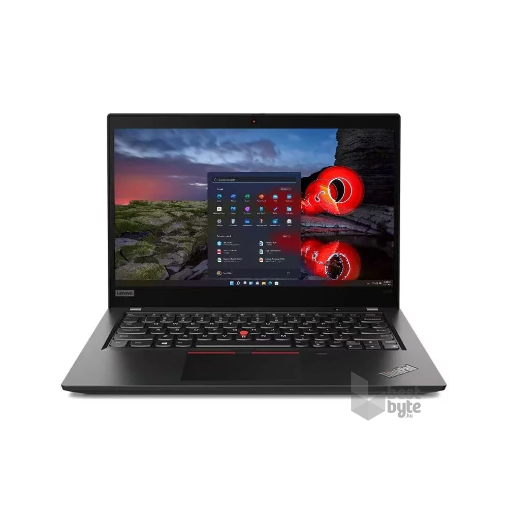Lenovo ThinkPad X395 laptop (13,3"FHD Touch/Ryzen 5 Pro 3500U/Int.VGA/16GB/256GB/Win Pro COA/Használt A,prémium) fekete