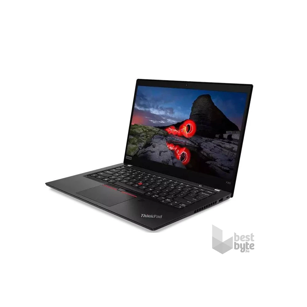 Lenovo ThinkPad X395 laptop (13,3"FHD Touch/Ryzen 5 Pro 3500U/Int.VGA/16GB/256GB/Win Pro COA/Használt A,prémium) fekete