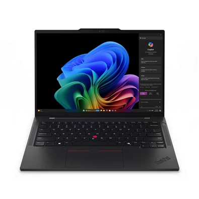 Lenovo Thinkpad T14s G6 laptop (14"WUXGA Touch/Snapdragon X Elite X1E/Int.VGA/32GB RAM/1TB/Win11 Pro) - fekete