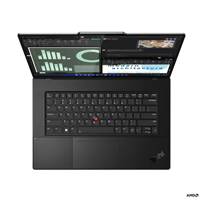 Lenovo Thinkpad Z16 G2 laptop (16"WQUXGA Touch/AMD Ryzen 7 Pro 7840HS/RX 6550M 4GB/32GB RAM/1TB/Win11 Pro) - szürke