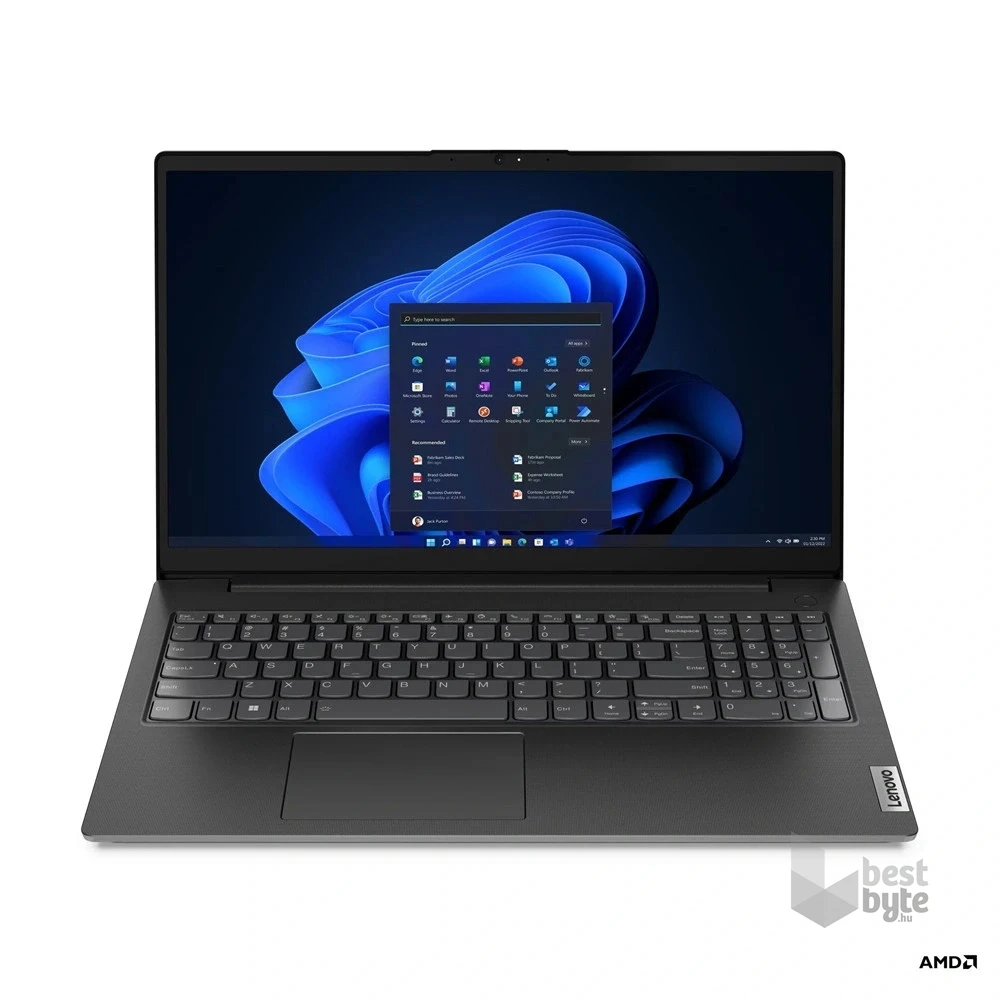 Lenovo V15 G4 ABP 15,6"FHD/AMD Ryzen 7 7730U/16GB/512GB/Int.VGA/Win11 Pro/fekete laptop (Újszerű)