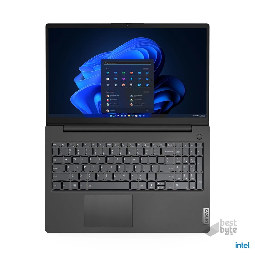 Lenovo V15 G4 IRU laptop (15,6"FHD/Intel Core i3-1315U/Int.VGA/16GB RAM/512GB/FreeDOS) - fekete
