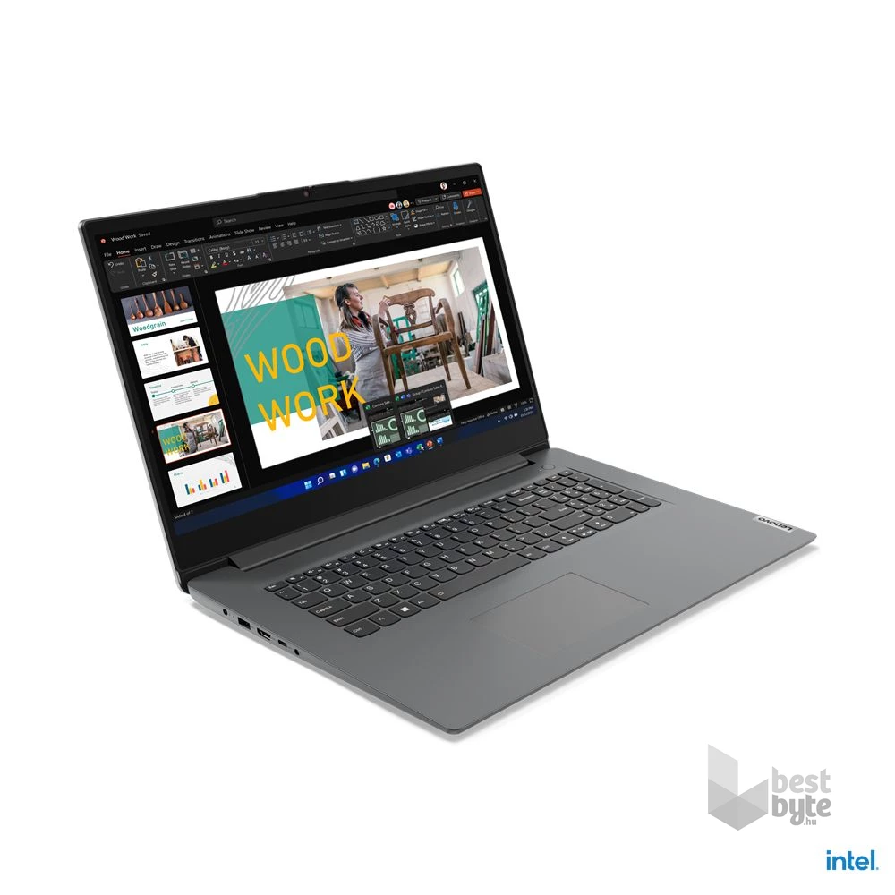 Lenovo V17 G4 IRU laptop (17,3"FHD/Intel Core i5-1335U/Int.VGA/16GB RAM/512GB/FreeDOS) - szürke