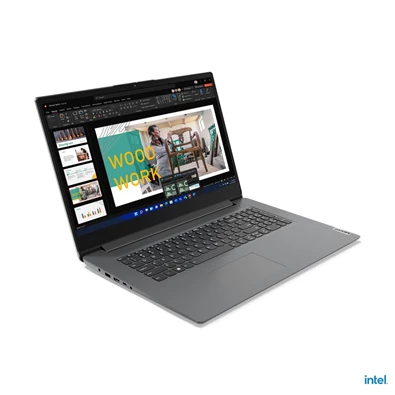 Lenovo V17 G4 IRU laptop (17,3"FHD/Intel Core i7-1355U/Int.VGA/16GB RAM/512GB/FreeDOS) - szürke