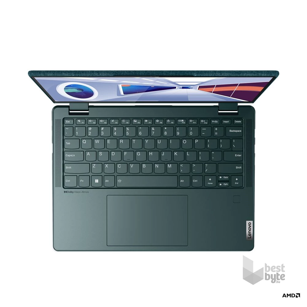 Lenovo Yoga 6 13ABR8 laptop (13,3"WUXGA/AMD Ryzen 5-7530U/Int.VGA/16GB RAM/512GB/Win11) - zöldeskék