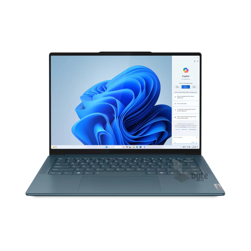 Lenovo Yoga Pro 7 14IMH9  laptop (14,5"3K/Intel Core Ultra  15H/Int.VGA/16GB RAM/512GB/FreeDOS) - kék
