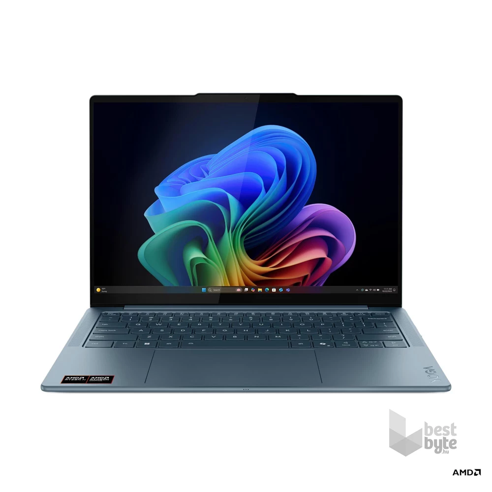 Lenovo Yoga Slim 7 14AKP10 laptop (14"WUXGA OLED/AMD Ryzen AI 7 350/Int. VGA/16GB RAM/1TB/Win11) - kék