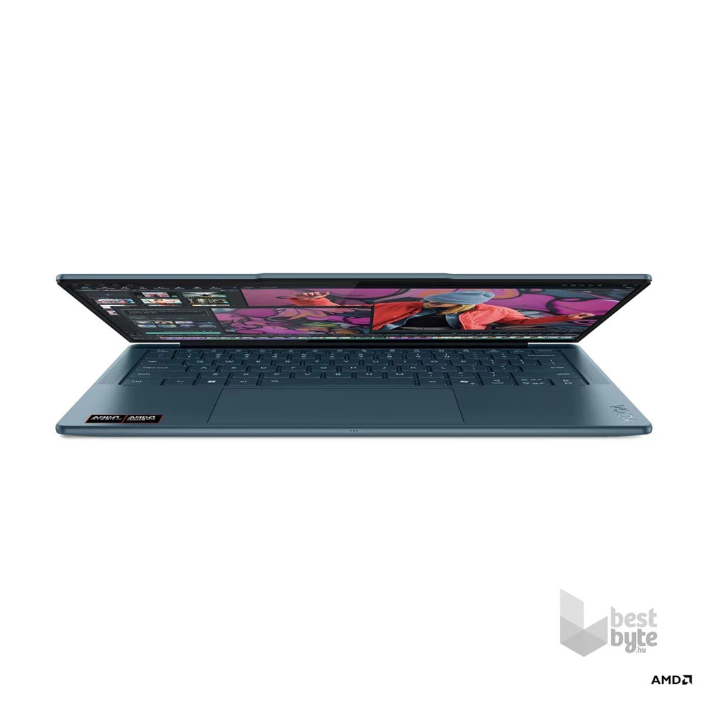 Lenovo Yoga Slim 7 14AKP10 laptop (14"WUXGA OLED/AMD Ryzen AI 7 350/Int. VGA/16GB RAM/1TB/Win11) - kék