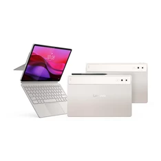 Lenovo Yoga Tab Plus (TB520FU) 12,7" 16/256GB krém Wi-Fi tablet + toll és magyar billentyűzet