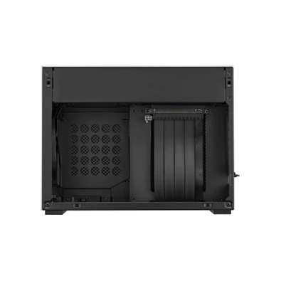 Lian Li A4-H2O ezüst-fekete (táp nélküli) ITX ház