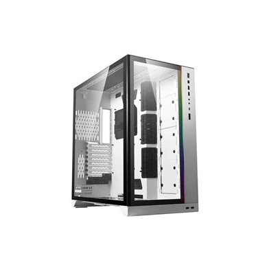 Lian Li O11 Dynamic XL ROG fehér (táp nélküli) ablakos ATX ház