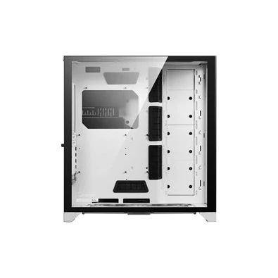 Lian Li O11 Dynamic XL ROG fehér (táp nélküli) ablakos ATX ház