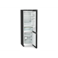 Liebherr CNbdc 573i fekete, alulfagyasztós, Hűtő:268L, Fagyasztó:103L, hűtőszekrény