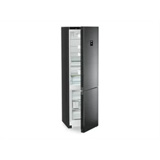 Liebherr CNbdc 573i fekete, alulfagyasztós, Hűtő:268L, Fagyasztó:103L, hűtőszekrény