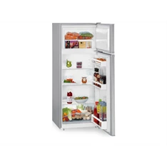 Liebherr CTPele231-26 inox, felülfagyasztós, Hűtő:190L, Fagyasztó:44L, Smartfrost hűtőszekrény