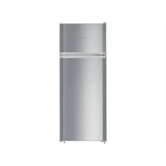 Liebherr CTPele231-26 inox, felülfagyasztós, Hűtő:190L, Fagyasztó:44L, Smartfrost hűtőszekrény
