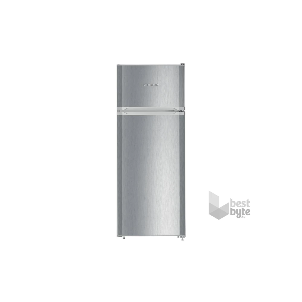 Liebherr CTPele231-26 inox, felülfagyasztós, Hűtő:190L, Fagyasztó:44L, Smartfrost hűtőszekrény