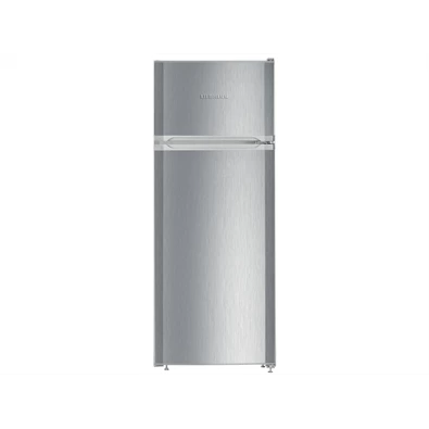 Liebherr CTPele231-26 inox, felülfagyasztós, Hűtő:190L, Fagyasztó:44L, Smartfrost hűtőszekrény