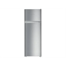 Liebherr CTPele251-26 inox, felülfagyasztós, Hűtő:219L, Fagyasztó:52L, hűtőszekrény