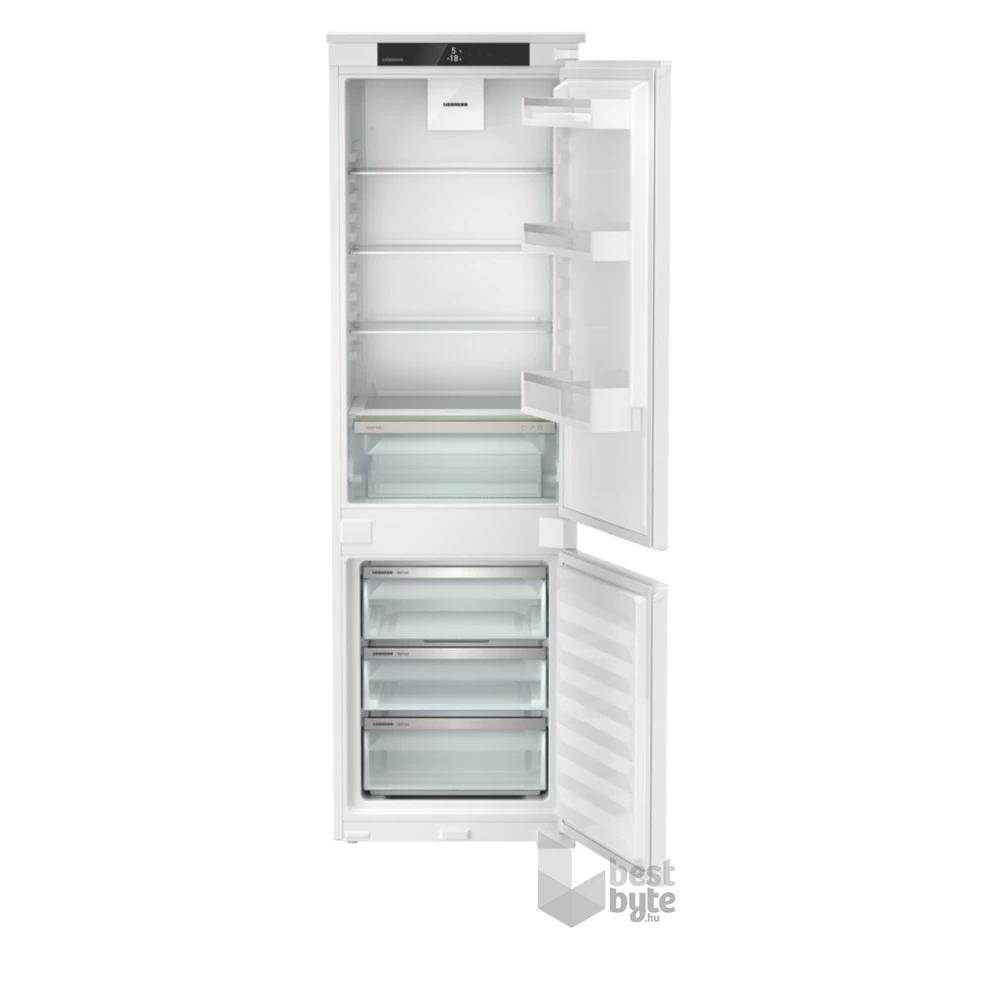 Liebherr IKGNS 51Vd03 fehér, alulfagyasztós, beépíthető, Hűtő:183L, Fagyasztó:70L, No frost hűtőszekrény