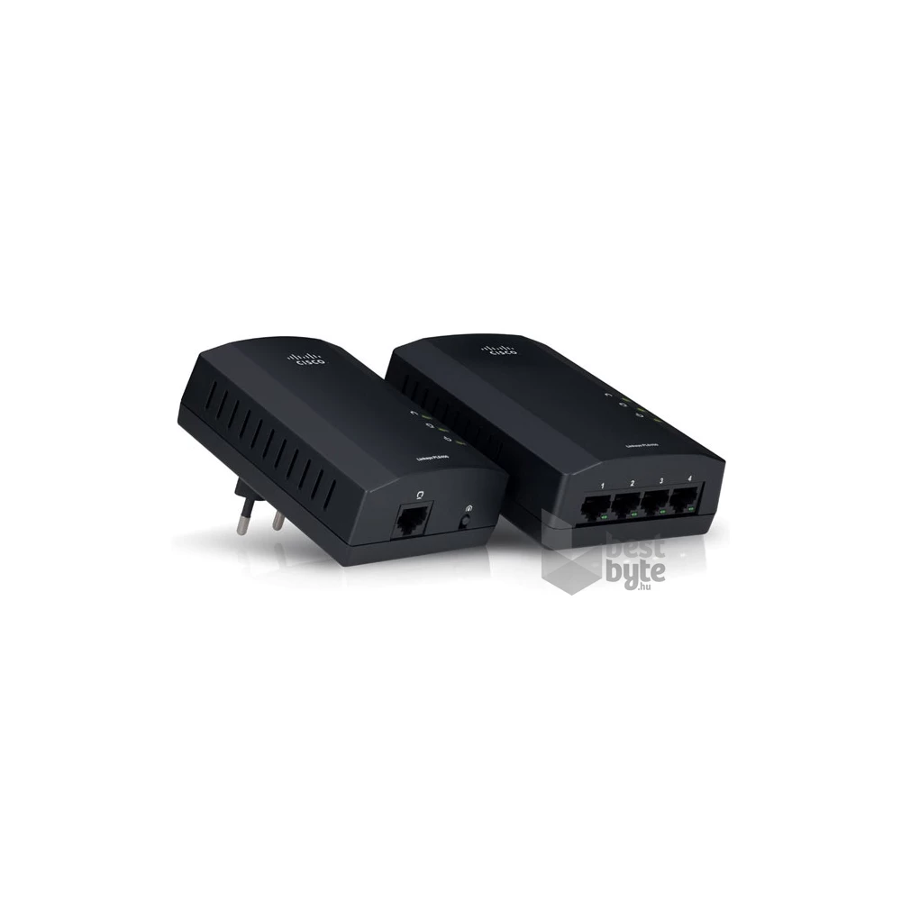 Linksys PLSK400 Powerline AV 200Mbps Ethernet Adapter Kit