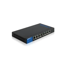 Linksys SMB LGS308 8port GbE LAN smart menedzselhető asztali switch