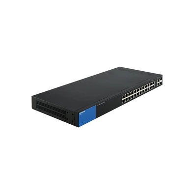 Linksys SMB LGS326 24port (+2 combo RJ45/SFP) GbE LAN Smart menedzselhető Switch