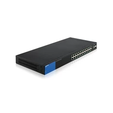 Linksys SMB LGS326P 24port (+2 combo RJ45/SFP) GbE LAN MAXPOE Menedzselhető Switch