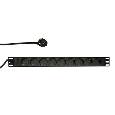 Logilink PDU9C03 19" PDU 9-es CEE 7/3