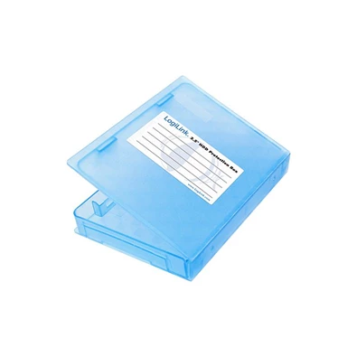 Logilink UA0131 2,5" HDD védő doboz, 1 HDD-hez, cseppállló, kék