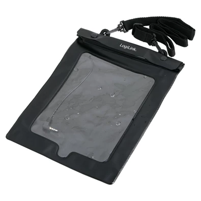 LogiLink AA0037 10"-ig, fekete vízhatlan tablet strandtok