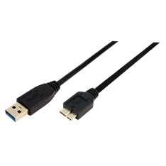LogiLink CU0027 USB 3.0 A->B Micro 2x apa 2 m csatlakozó kábel